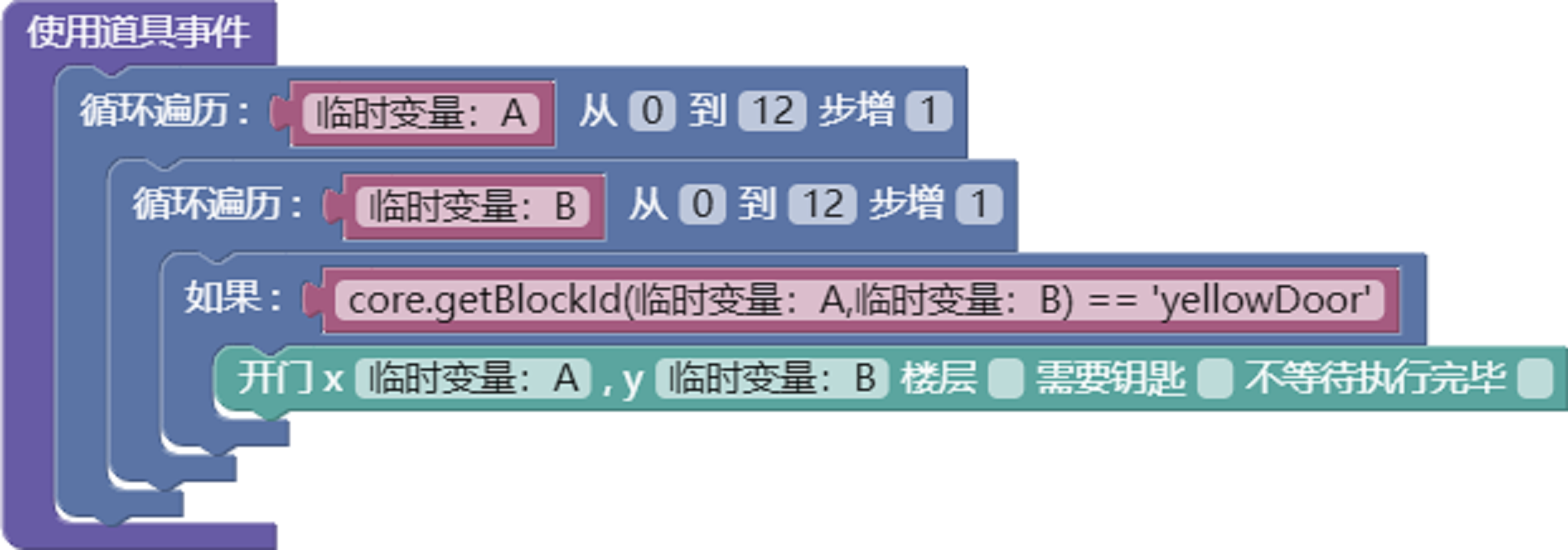 大黄门钥匙